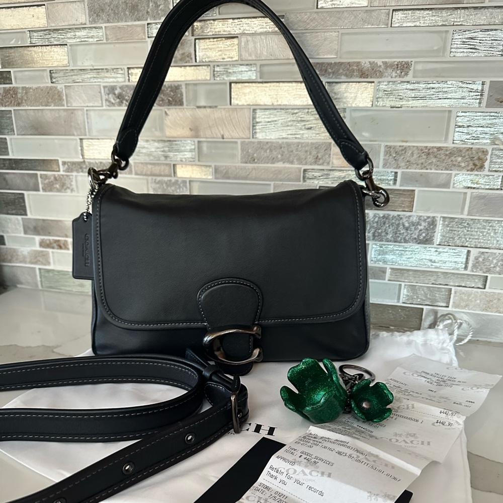 Coach Soft Tabby Black